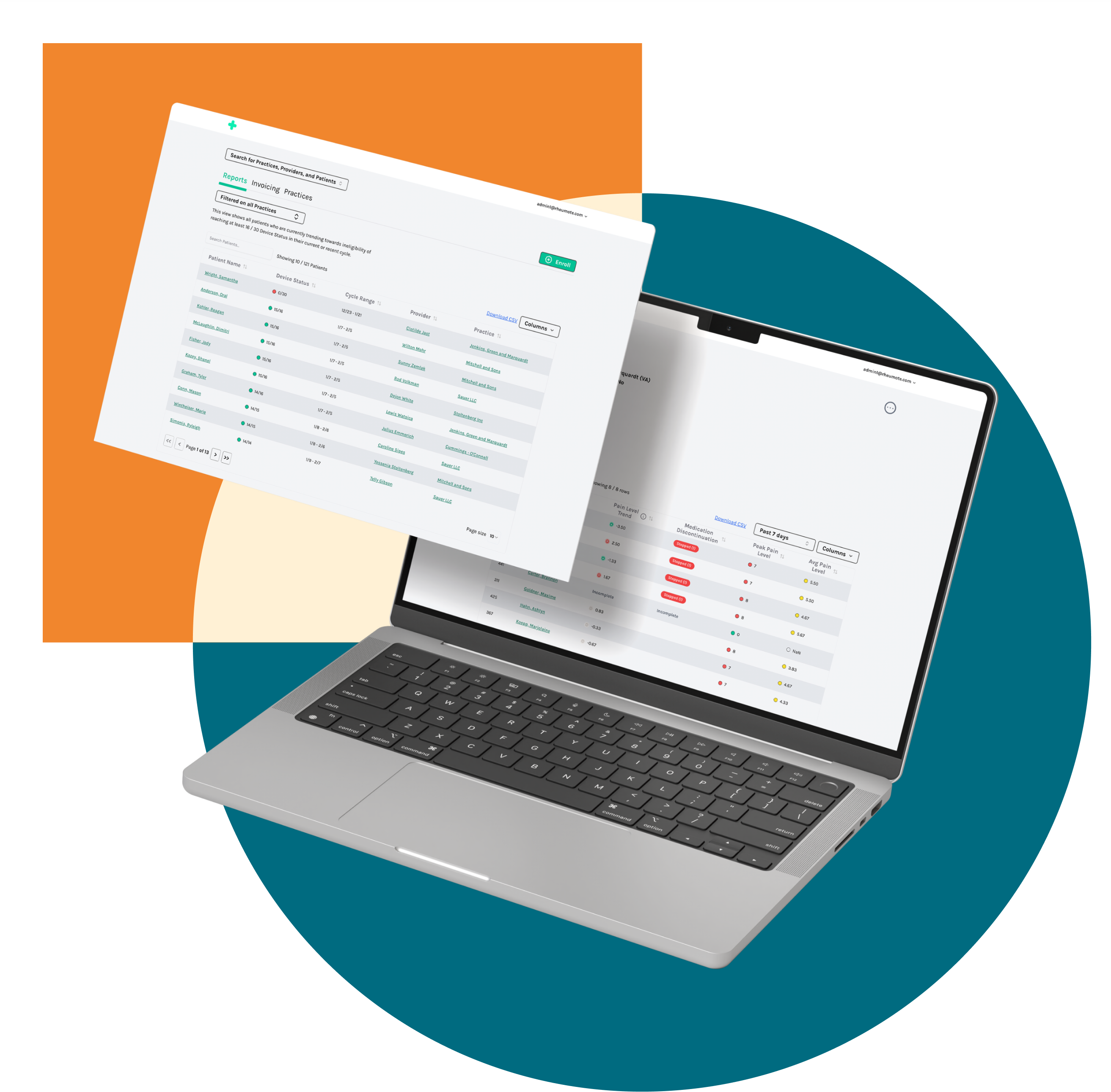 Rheumote Control Solution
